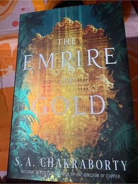 The Empire of Gold by — Green & Gold Decorative Coffee Table Book